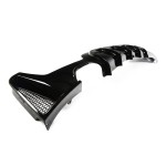 Performance rear bumper Diffuser for BMW F32 / F33 / F36 M-Pack, glossy black
