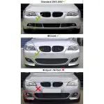 Rūko žibintas, dešinės (keleivio) pusės skirtas BMW E60 / E61, skaidrus