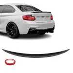 Performance bagažinės spoileris skirtas BMW F22 / F23 / F87, juodas blizgus