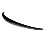 Trunk spoiler for Mercedes W205, glossy black (14-21)