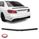E63 išvaizdos galinio dangčio spoileris skirtas Mercedes-Benz W212 (09-16), juodas blizgus