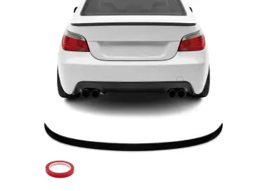 WR Spoileris ant Bagažinės dangčio skirtas BMW E60 (03-10), blizgus juodas