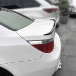 WR Spoileris ant Bagažinės dangčio skirtas BMW E60 (03-10), blizgus juodas
