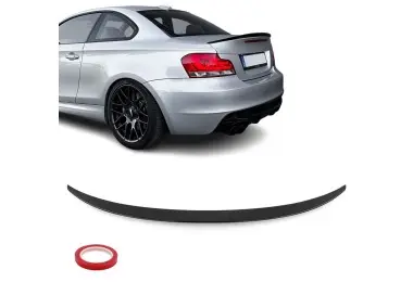 Performance Spoileris ant Bagažinės skirtas BMW E82, juodas blizgus