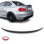 Performance Spoileris ant Bagažinės skirtas BMW E82, juodas blizgus