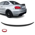 Performance Spoileris ant Bagažinės skirtas BMW E82, juodas blizgus