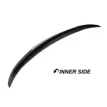 Performance galinio dangčio spoileris tinkantis BMW F30 / F80 (11-18), blizgus juodas