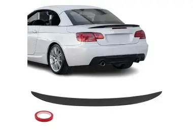Performance Spoileris ant Galinio dangčio skirtas BMW E93 Cabrio, juodas blizgus