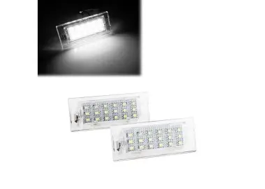 LED numerių apšvietimo komplektas skirtas BMW X3 E83 / X5 E53
