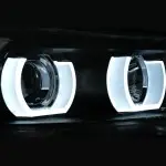 DTM style Xenon Priekiniai Žibintai, komplektas skirtas BMW E90 / E91 PRE-LCI (05-08)