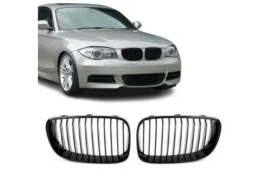 Priekinės grotelės skirtos BMW E81 / E82 / E87 / E88, juodos