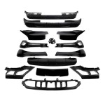 Aero style Package for BMW E70 X5 PRE-LCI (07-10), glossy black