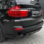 Aerodynamic bamperių Apdailos Komplektas skirtas BMW E70 X5 PRE-LCI (07-10), juodas blizgus