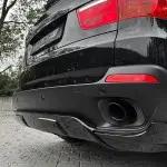 Aerodynamic bamperių Apdailos Komplektas skirtas BMW E70 X5 PRE-LCI (07-10), juodas blizgus