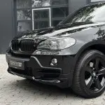 Aerodynamic bamperių Apdailos Komplektas skirtas BMW E70 X5 PRE-LCI (07-10), juodas blizgus