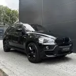Aerodynamic bamperių Apdailos Komplektas skirtas BMW E70 X5 PRE-LCI (07-10), juodas blizgus