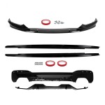 Performance Paketas skirtas BMW G30 / G31 PRELCI (17-20) su M-Pack, juodas blizgus