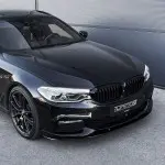Performance Paketas skirtas BMW G30 / G31 PRELCI (17-20) su M-Pack, juodas blizgus