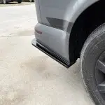 MX Galinio Bamperio Spliteriai, komplektas skirtas VW T6 / T6.1, juodi blizgūs