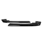 WR Galinio Bamperio Spliteriai, komplektas skirtas BMW F30 / F31 su M Pack, juodi blizgūs