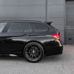 HAUER Galinio Bamperio Spliteriai, komplektas skirtas BMW F30 / F31 su M Pack, juodi blizgūs