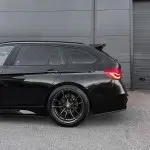 WR Galinio Bamperio Spliteriai, komplektas skirtas BMW F30 / F31 su M Pack, juodi blizgūs