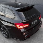 HAUER Galinio Bamperio Spliteriai, komplektas skirtas BMW F30 / F31 su M Pack, juodi blizgūs