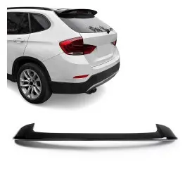 Roof Spoiler for BMW X1 E84, glossy black