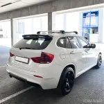 Galinio dangčio Spoileris tinkantis BMW X1 E84, juodas blizgus