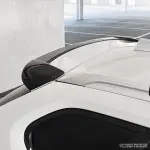 Galinio dangčio Spoileris tinkantis BMW X1 E84, juodas blizgus