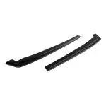 WR Galinio Bamperio Spliteriai, komplektas skirtas BMW G30, G31 / F10, F11, juodi blizgūs