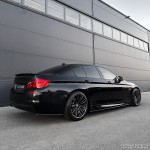 HAUER Rear Bumper Side Flaps - Splitters, set for BMW G30, G31 / F10, F11, glossy black