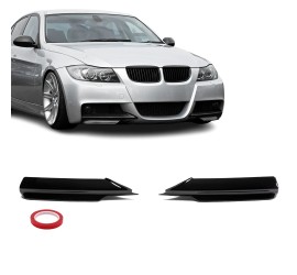 Front Bumper Splitters / Flaps, set for BMW E90 / E91...