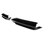 Front Bumper Splitters / Flaps, set for BMW E90 / E91 PRE-LCI (05-08) with M-Pack, glossy black