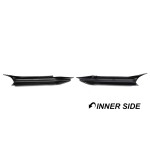 Priekinio Bamperio Spliteriai, komplektas skirtas BMW E90 / E91 PRE-LCI (05-08) su M-Pack, juodi blizgūs