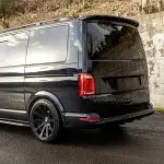 Spoileris virš Galinio Dangčio skirtas VW Transporter T6 / T6.1, juodas blizgus