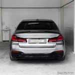 PSM style Trunk Spoiler for BMW G30 / F90, glossy black