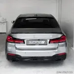 M4-design Spoileris ant Bagažinės dangčio skirtas BMW G30 / F90, juodas blizgus