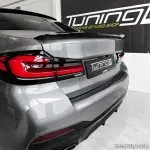 M4-design Spoileris ant Bagažinės dangčio skirtas BMW G30 / F90, juodas blizgus