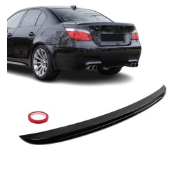 M5 style Trunk Spoiler for BMW E60, glossy black