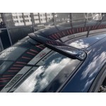 AC style Roof Spoiler for BMW E46 sedan, glossy black