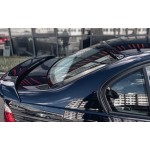 AC style Roof Spoiler for BMW E46 sedan, glossy black