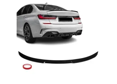 M3 stiliaus Spoileris ant Bagažinės Dangčio skirtas BMW G20 / G80, juodas blizgus