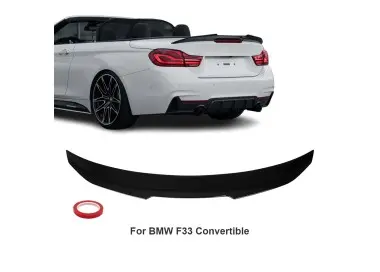 PSM style Bagažinės Spoileris skirtas BMW F33 / F83 Cabrio, juodas blizgus