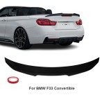 PSM style Bagažinės Spoileris skirtas BMW F33 / F83 Cabrio, juodas blizgus