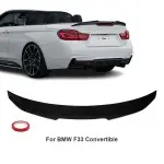 PSM style Bagažinės Spoileris skirtas BMW F33 / F83 Cabrio, juodas blizgus