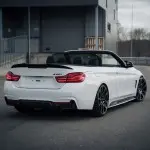 PSM style Bagažinės Spoileris skirtas BMW F33 / F83 Cabrio, juodas blizgus