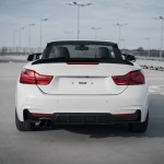 PSM style Bagažinės Spoileris skirtas BMW F33 / F83 Cabrio, juodas blizgus