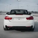 PSM style Bagažinės Spoileris skirtas BMW F33 / F83 Cabrio, juodas blizgus