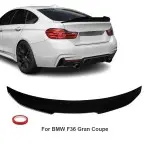 PSM style Bagažinės Spoileris skirtas BMW F36 Gran Coupe, juodas blizgus